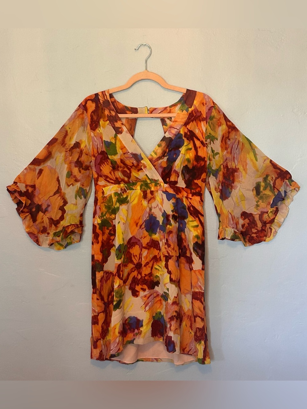 Maeve bell-sleeved dress